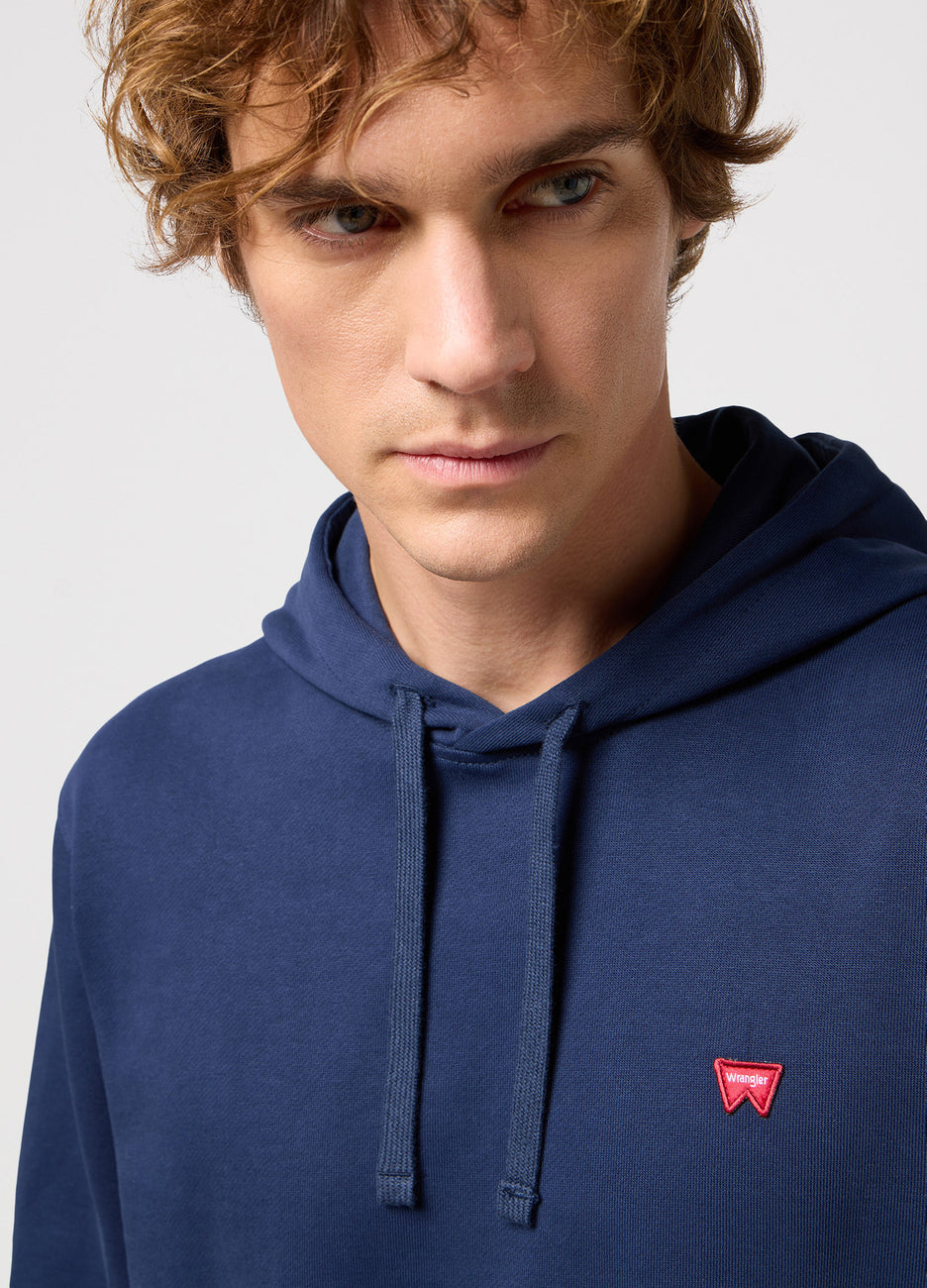 WRANGLER SIGN OFF HOODIE MĘSKA BLUZA NIEROZPINANA NAVY 112350542 W651013678