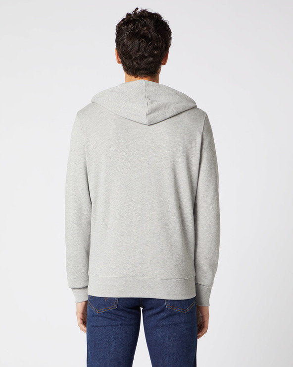 WRANGLER SIGN OFF ZUPTHRU MĘSKA BLUZA MID GREY MELANGE W6B4HAX37 112130688
