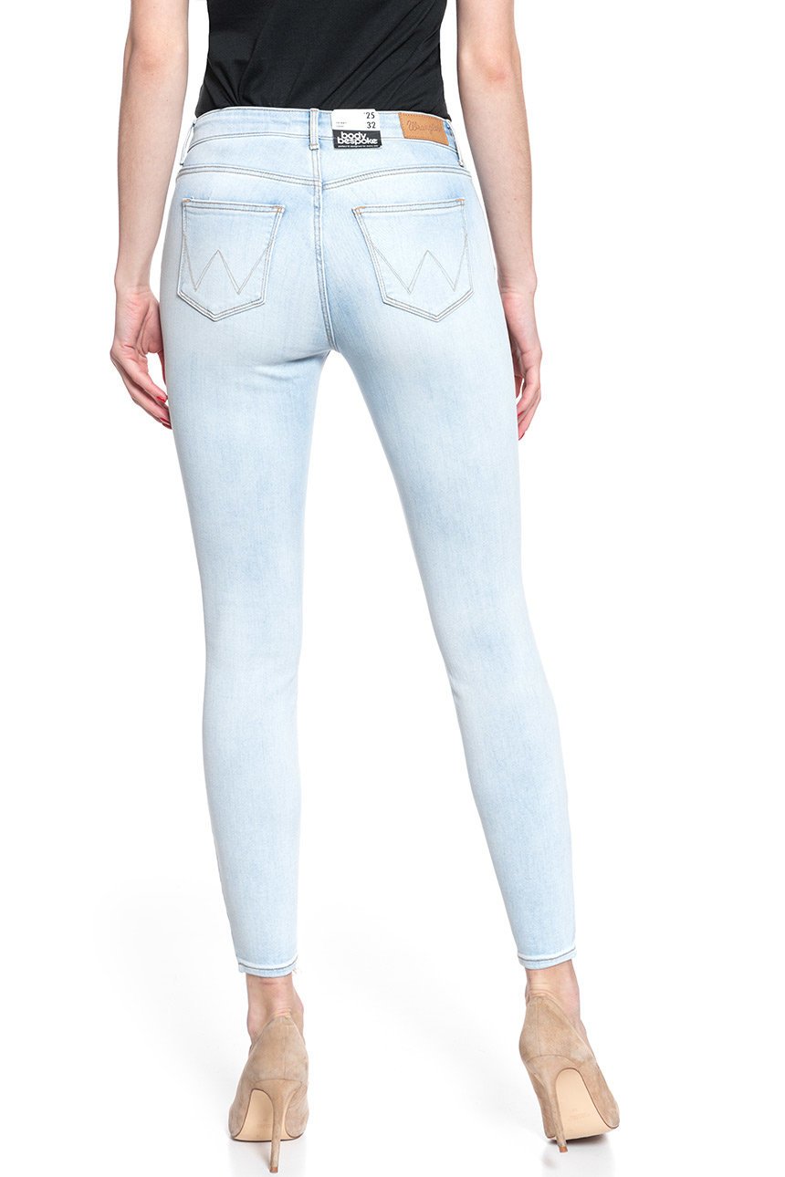 WRANGLER SKINNY CROP CRYSTAL BLUES W28MGU28B 112128456