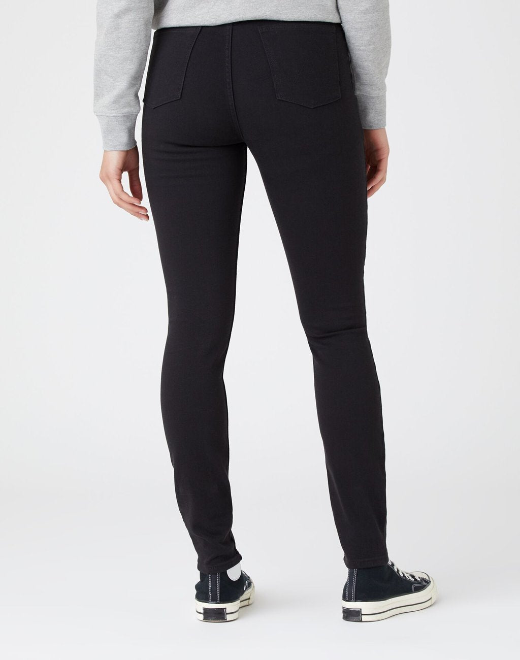WRANGLER SKINNY DAMSKIE SPODNIE JEANSOWE JEANSY BLACK W20KB840N 112141243