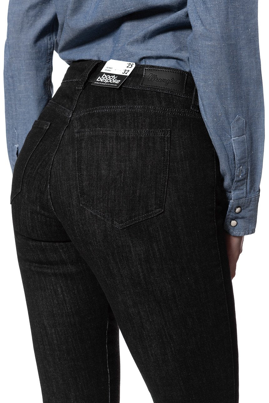 WRANGLER SKINNY RINSE BLACK W28KHS32R 112128275