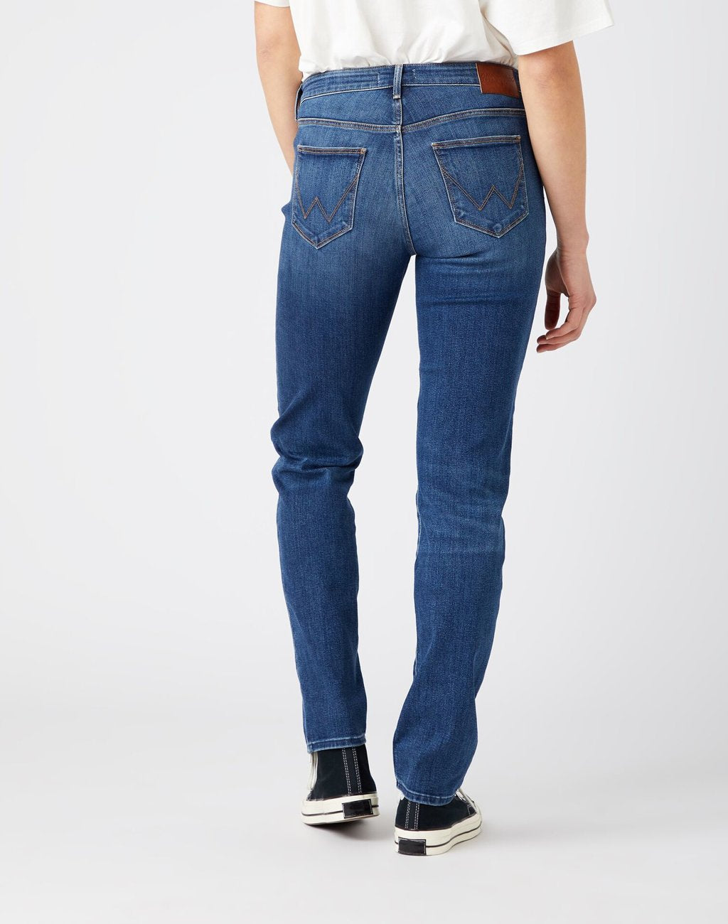 WRANGLER SLIM DAMSKIE SPODNIE JEANSOWE JEANSY DŻINSY GOOD LUCK W28LZG29W