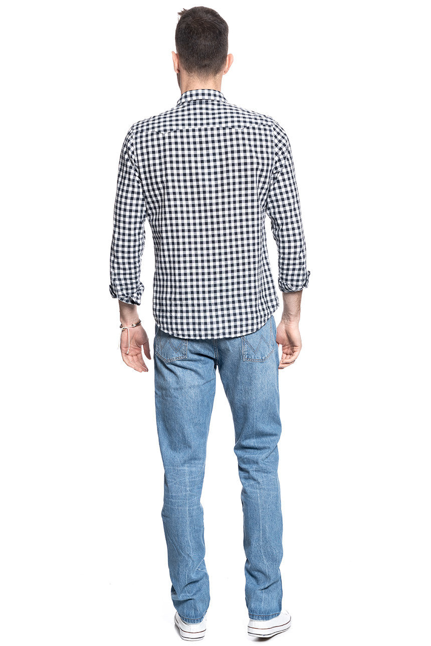 WRANGLER SPODNIE MĘSKIE GREENSBORO CENTER CREASE W15QY1306 112127139