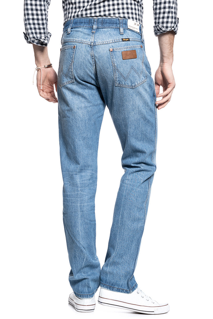 WRANGLER SPODNIE MĘSKIE GREENSBORO CENTER CREASE W15QY1306 112127139
