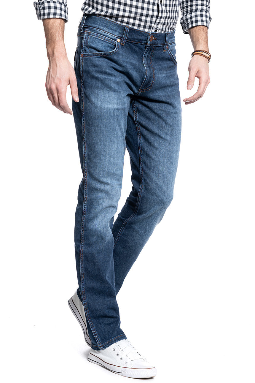 WRANGLER SPODNIE MĘSKIE GREENSBORO COOL POOL W15QE280W 112126891