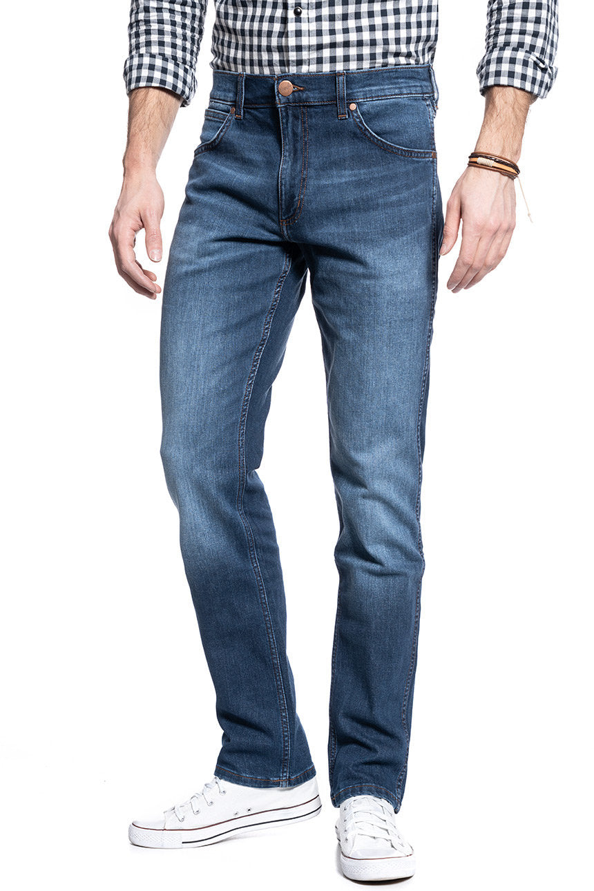 WRANGLER SPODNIE MĘSKIE GREENSBORO COOL POOL W15QE280W 112126891