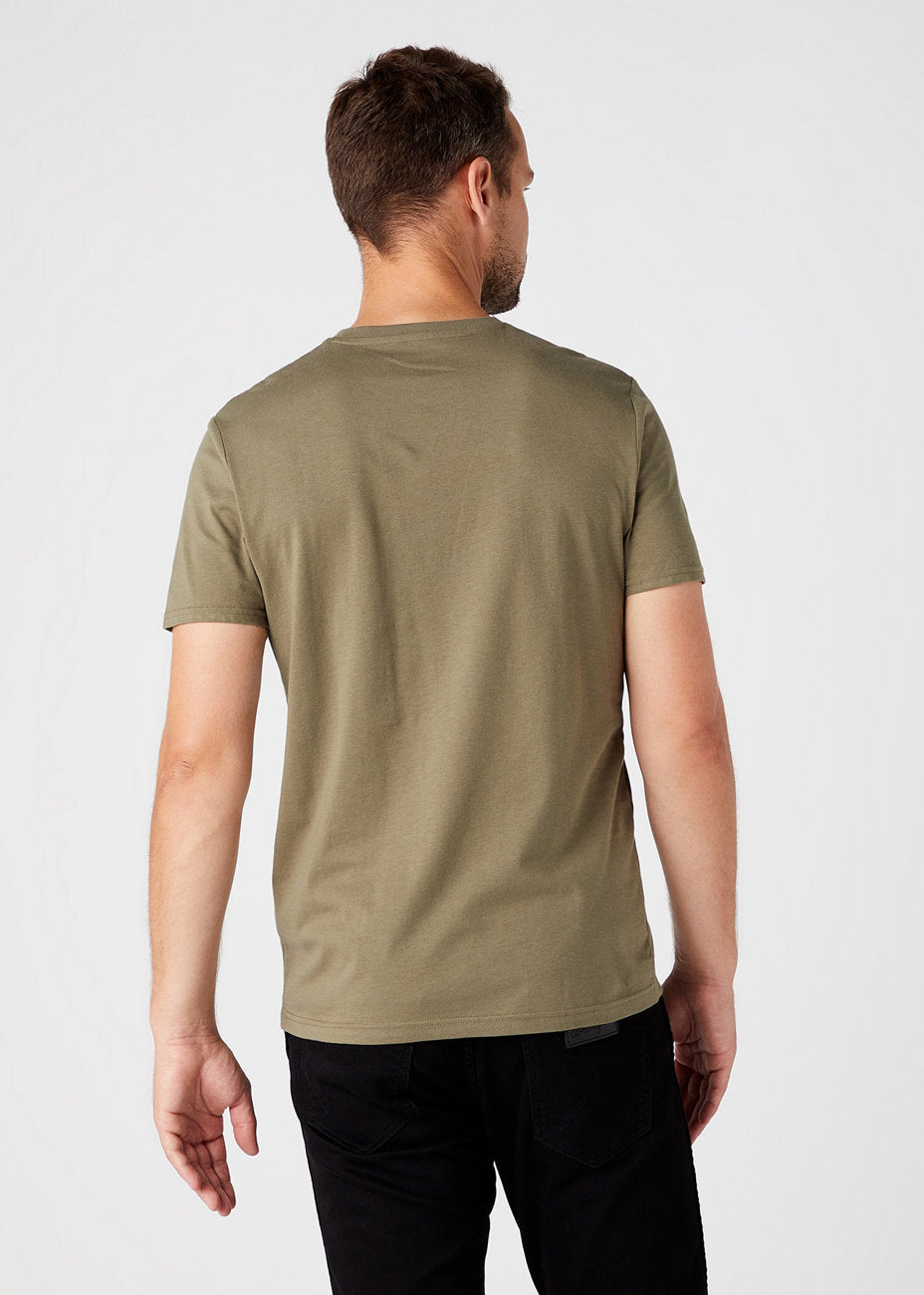 WRANGLER SS 2 PACK TEE MĘSKI T-SHIRT KOSZULKA DWUPAK DUSTY OLIVE W7BADHX45 112146280
