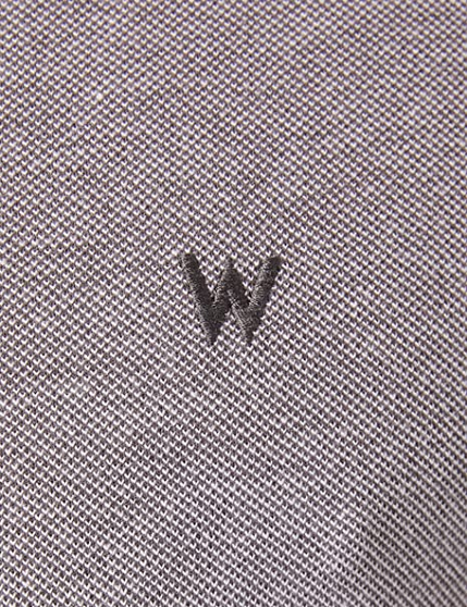 WRANGLER SS REFINED POLO MĘSKI T-SHIRT TORNADO GREY W7MDK570C 112131914