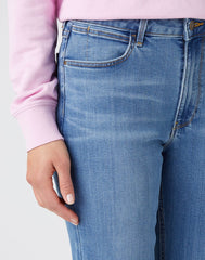 WRANGLER STRAIGHT DAMSKIE SPODNIE JEANSOWE JEANSY ROCKY W20TB940W 112141246