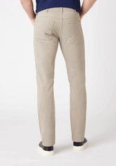 WRANGLER STRAIGHT SPODNIE MĘSKIE MATERIAŁOWE KHAKI W10TKA787 112126008