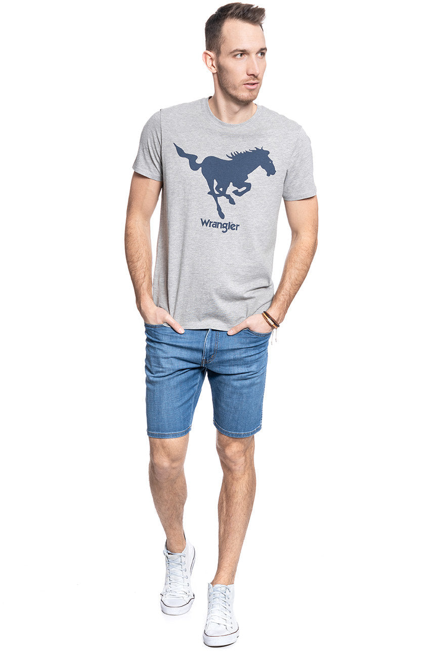 WRANGLER SZORTY MĘSKIE TEXAS SHORT LITE BLUE W11CQ187W 112126019