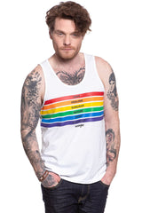WRANGLER T SHIRT PRIDE TANK WHITE W769D3989 112131106