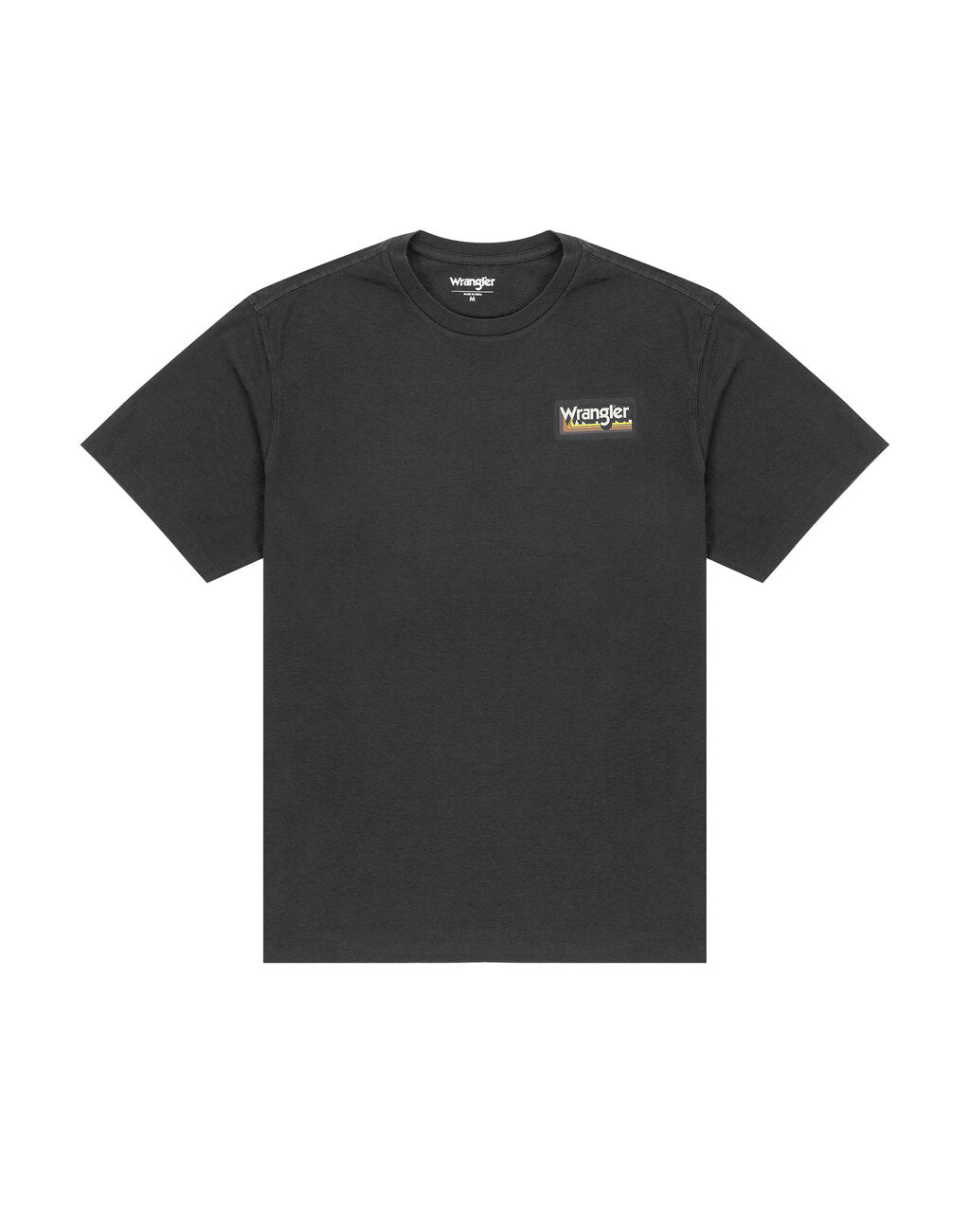 Wrangler Tee Graphic Męska Koszulka T-shirt Faded Black 112342326 W7A1013642