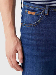 Wrangler Texas Męskie Spodnie Jeansowe Dancing Water W121JX20C 112322670