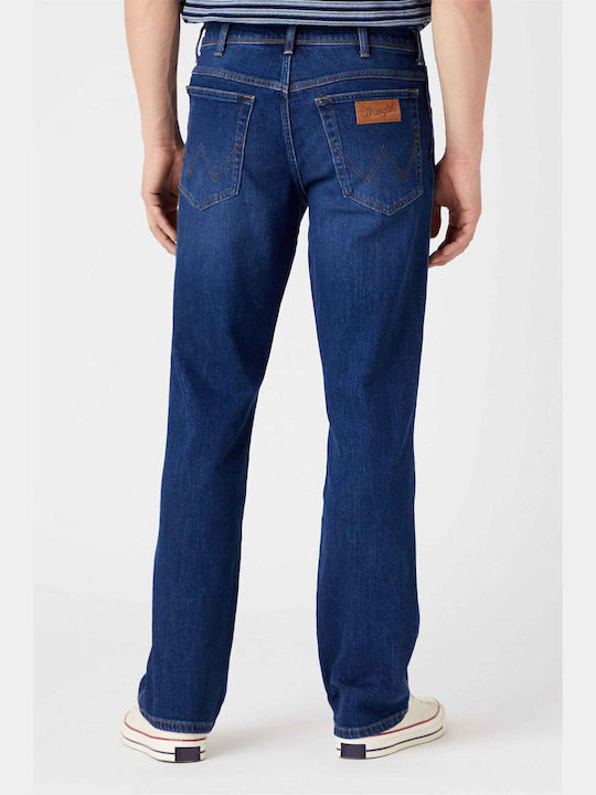 Wrangler Texas Męskie Spodnie Jeansowe Dancing Water W121JX20C 112322670