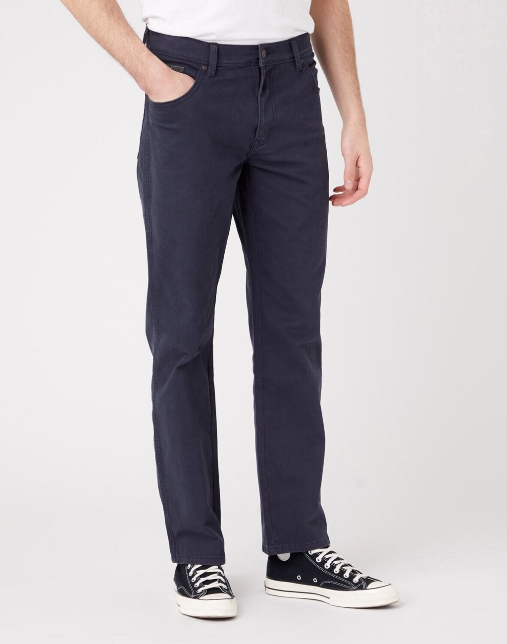 Wrangler Texas Męskie Spodnie Jeansowe Dark Navy W12193XAE 112319293