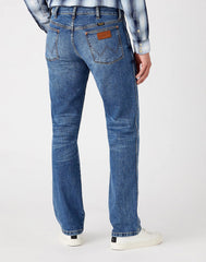 WRANGLER TEXAS MĘSKIE SPODNIE JEANSOWE DARK WATERS W1215929V 112145765
