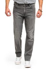 WRANGLER TEXAS MĘSKIE SPODNIE JEANSOWE DUSTY GRANITE W121P416N 112126173