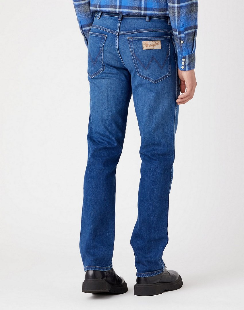 Wrangler Texas Męskie Spodnie Jeansowe Heartbreaker W121YI23A 112320084