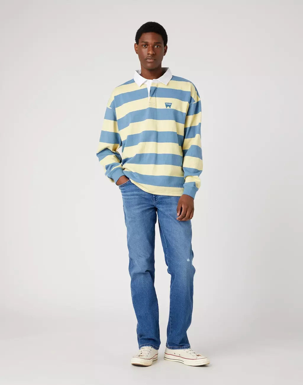 WRANGLER TEXAS MĘSKIE SPODNIE JEANSOWE JEANSY BE COOL W121YLZ91 112330694