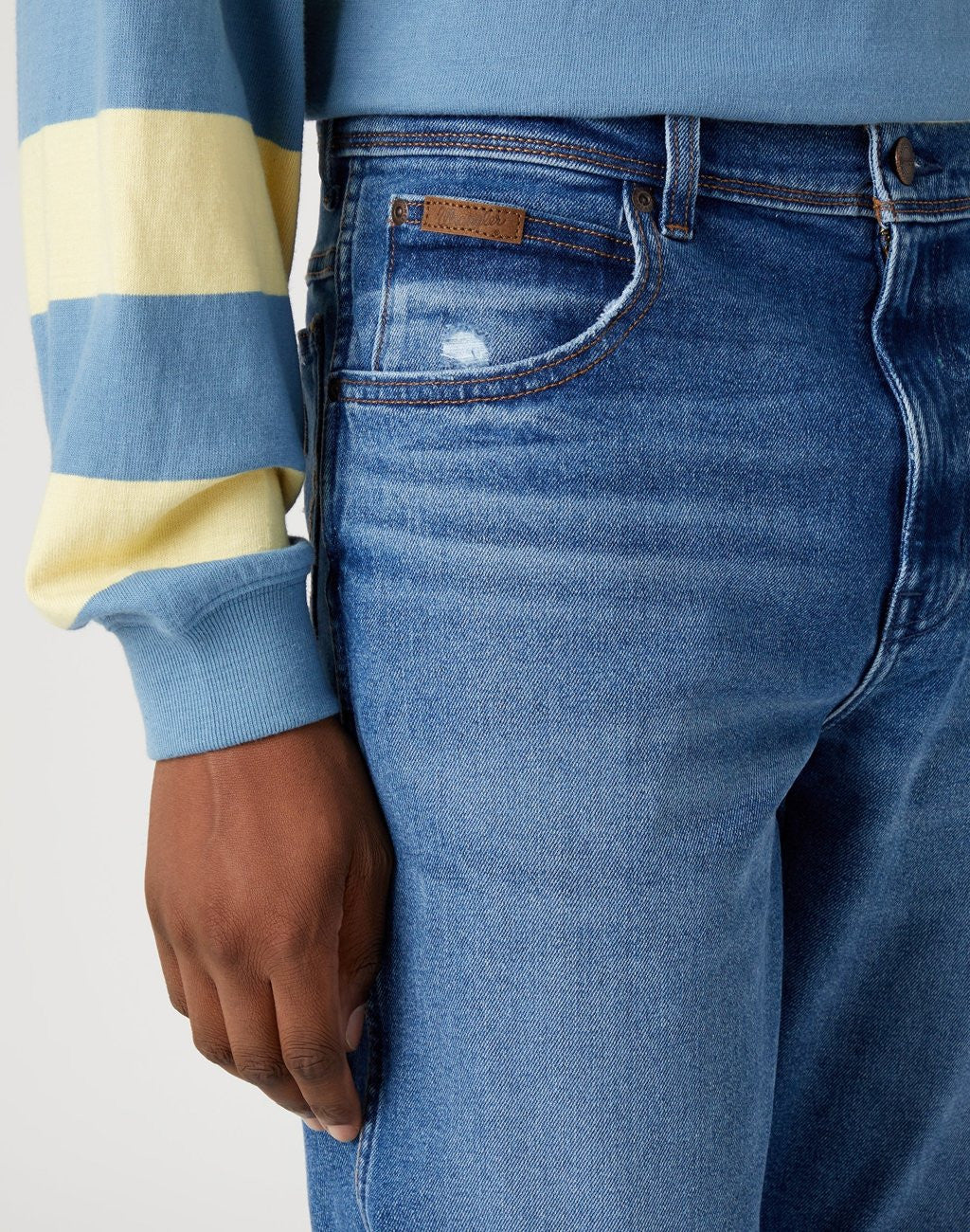 WRANGLER TEXAS MĘSKIE SPODNIE JEANSOWE JEANSY BE COOL W121YLZ91 112330694