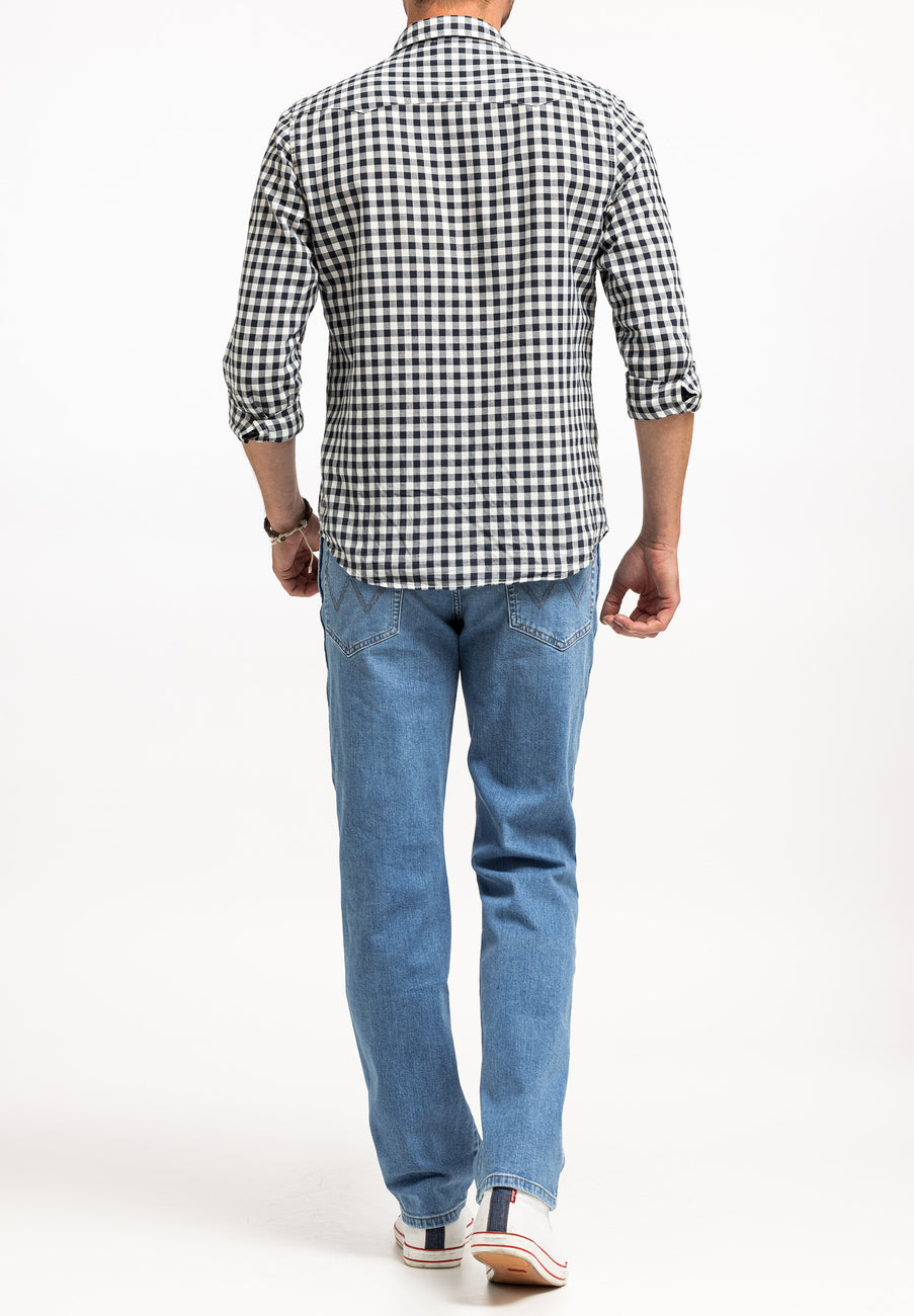 Wrangler Texas Męskie Spodnie Jeansowe Friday Rock W121HR47E 112331061
