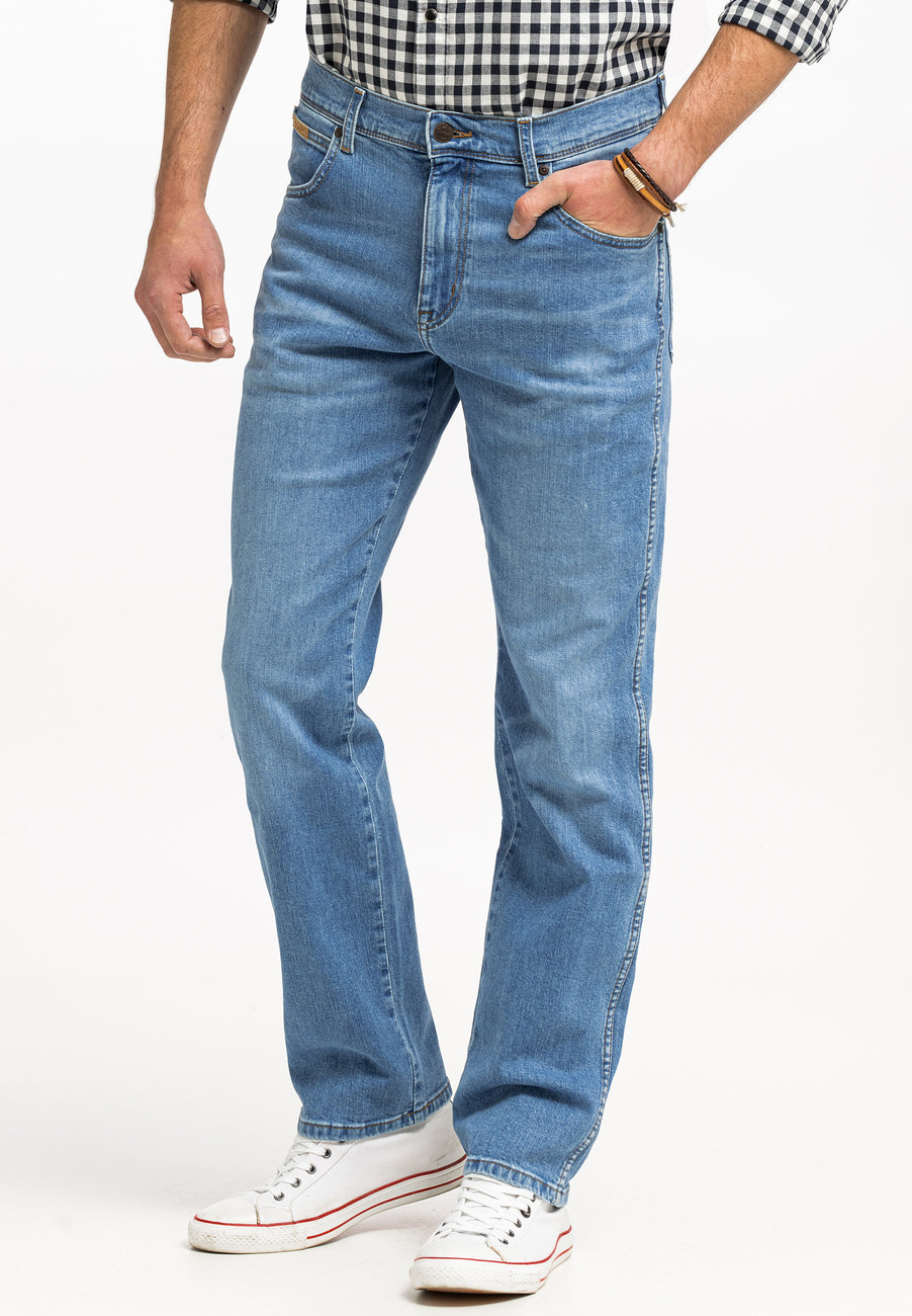 Wrangler Texas Męskie Spodnie Jeansowe Friday Rock W121HR47E 112331061