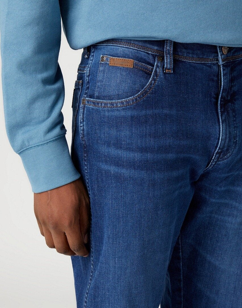 Wrangler Texas Męskie Spodnie Jeansowe Free Way W121YJZ99 112331139