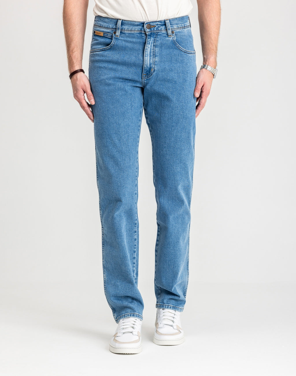 Męskie spodnie Jeansowe Wrangler Texas Good Shot W121HRZ93 112330691