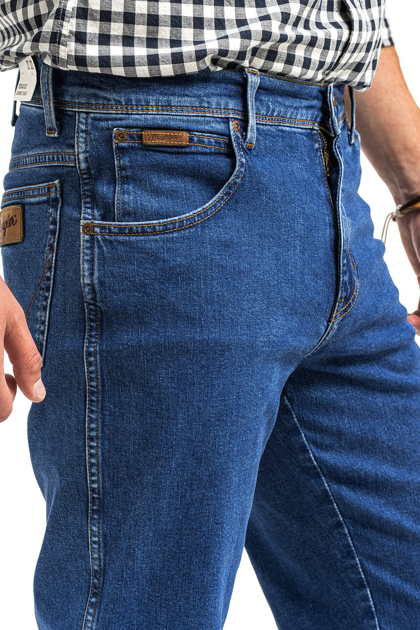 WRANGLER TEXAS MĘSKIE SPODNIE JEANSOWE ORIGINAL STONES W121HR66H 112144742