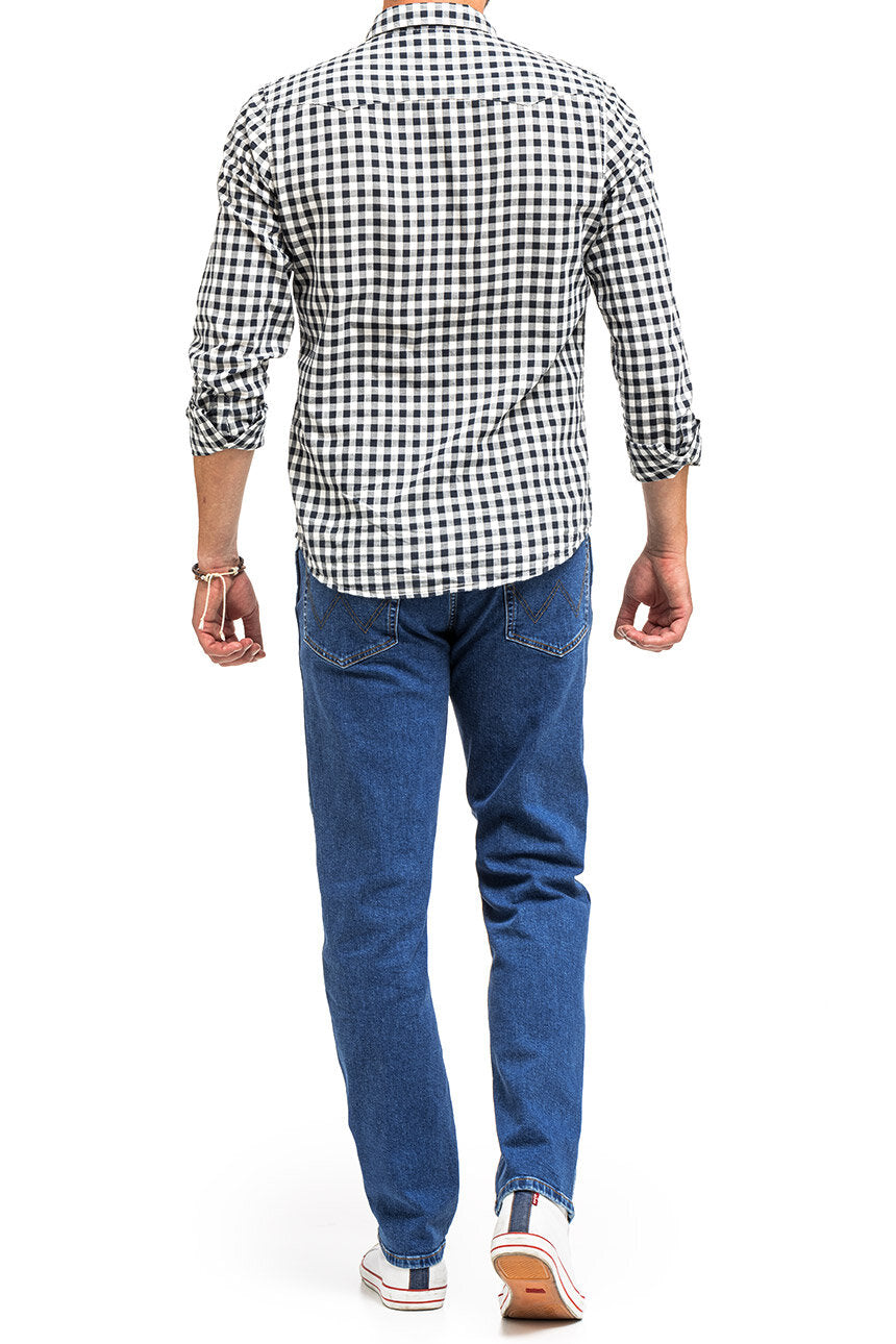 WRANGLER TEXAS MĘSKIE SPODNIE JEANSOWE ORIGINAL STONES W121HR66H 112144742