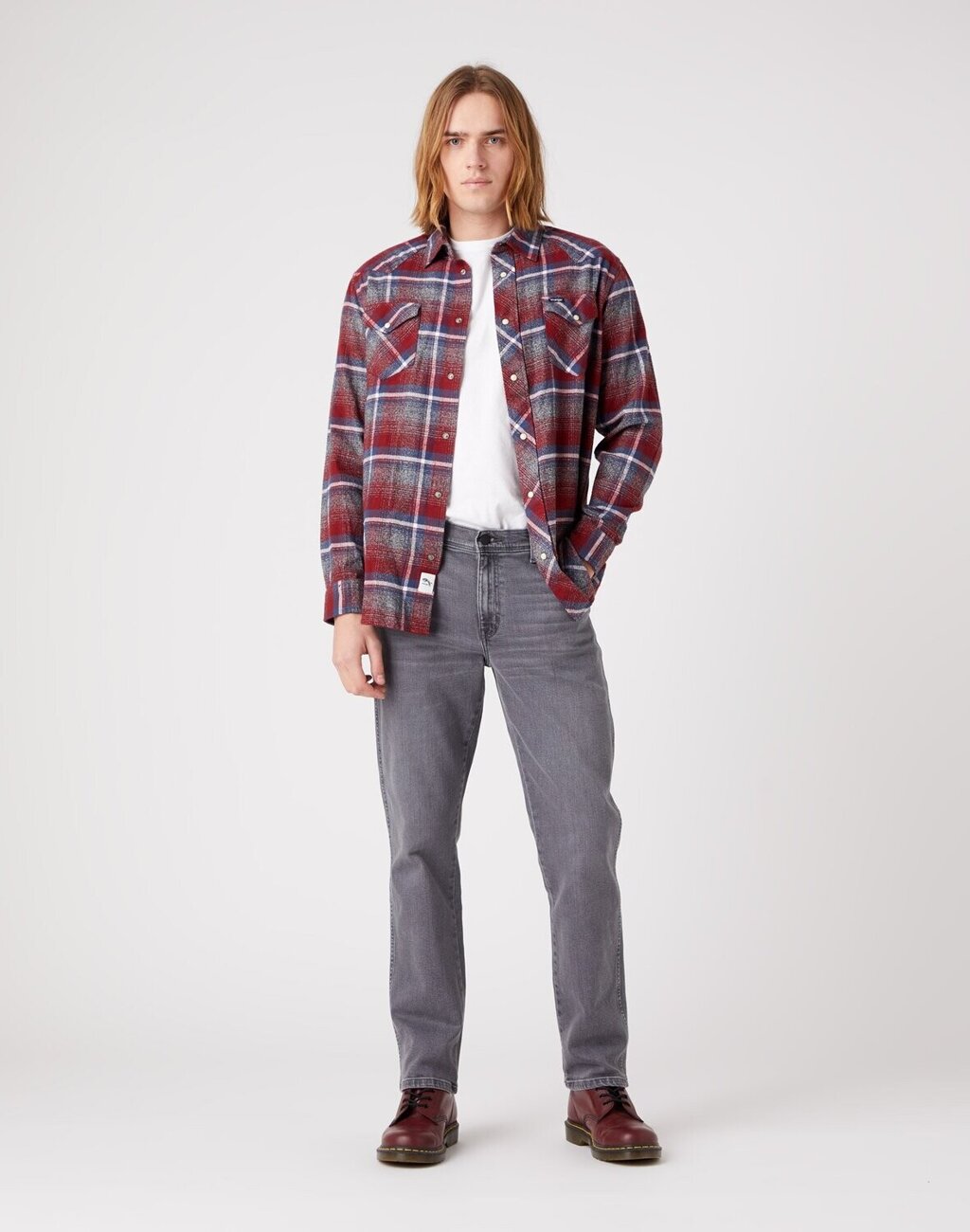 WRANGLER TEXAS MĘSKIE SPODNIE JEANSOWE REVELATION W1212923K 112320056