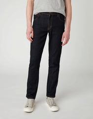 WRANGLER TEXAS MĘSKIE SPODNIE JEANSOWE SLIM DARK RINSE W12SP690A 112126514