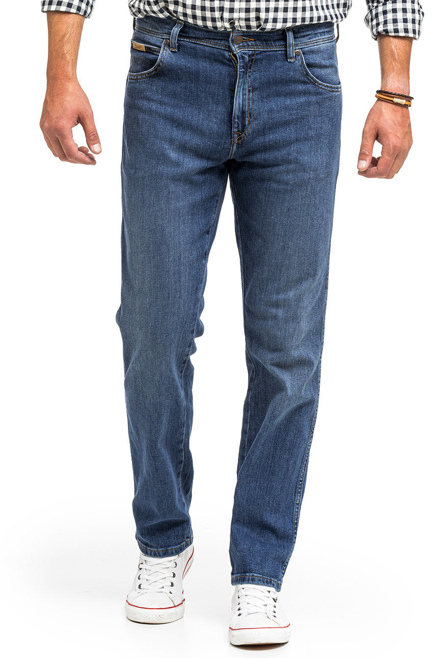 WRANGLER TEXAS MĘSKIE SPODNIE JEANSOWE THE MOMENT AUTHENTIC STRAIGHT W121OCR25 112319229