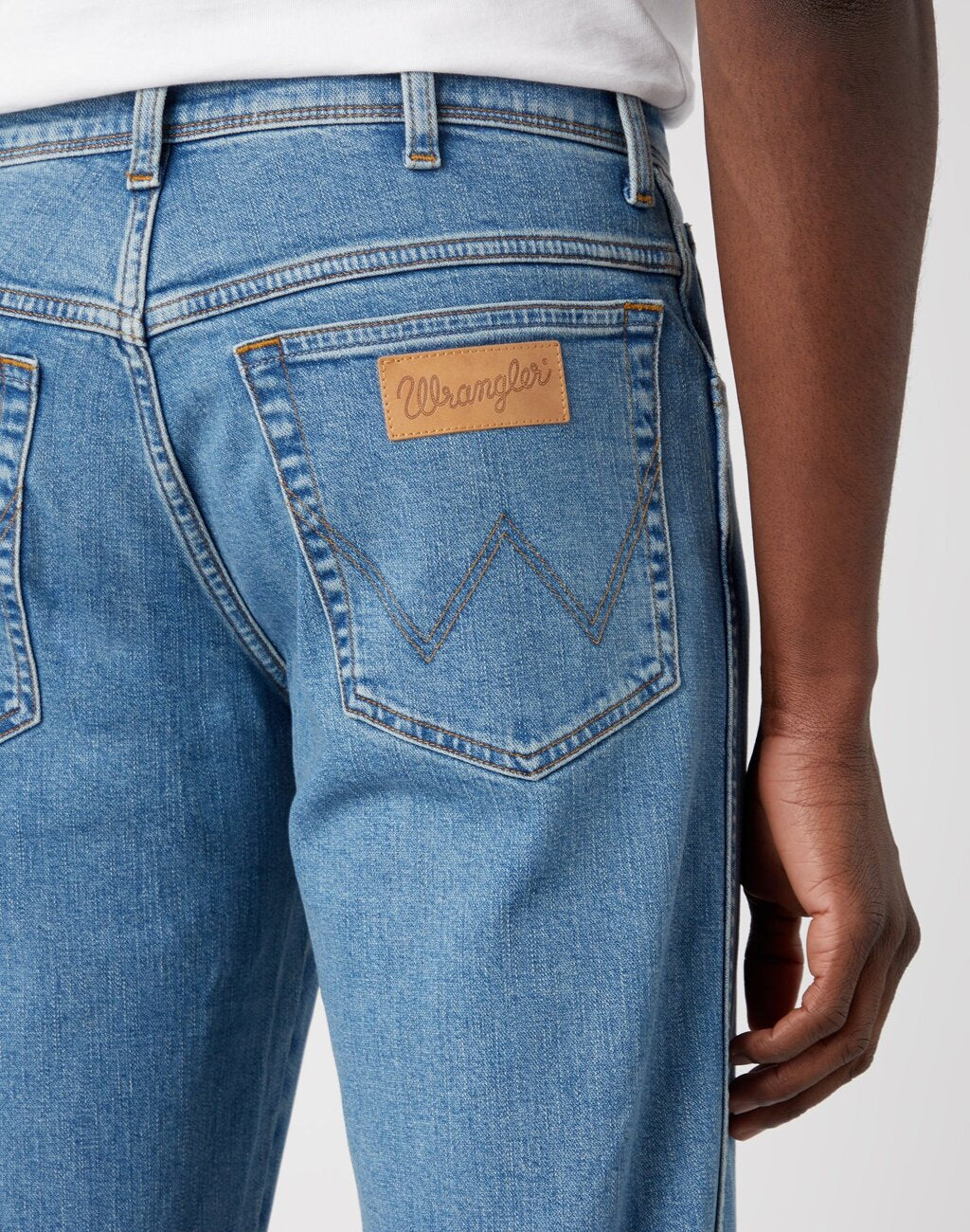 Wrangler Texas Męskie Spodnie Jeansowe Wrango W121HR358