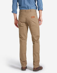WRANGLER TEXAS MĘSKIE SPODNIE MATERIAŁOWE STRETCH SAFARI KHAKI W121AP178