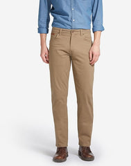 WRANGLER TEXAS MĘSKIE SPODNIE MATERIAŁOWE STRETCH SAFARI KHAKI W121AP178