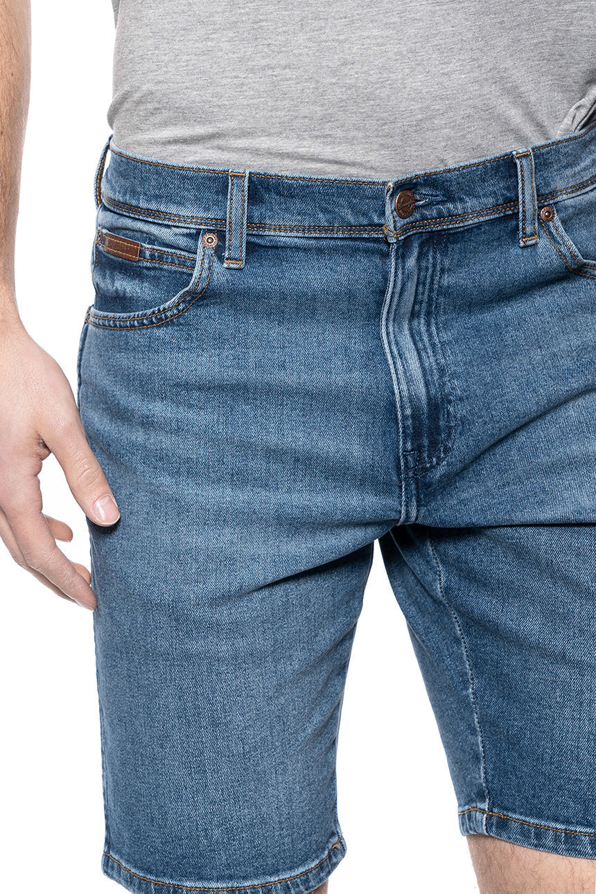 WRANGLER TEXAS SHORT MĘSKIE SZORTY KRÓTKIE SPODENKI THE ACE W11CU542Q 112126020