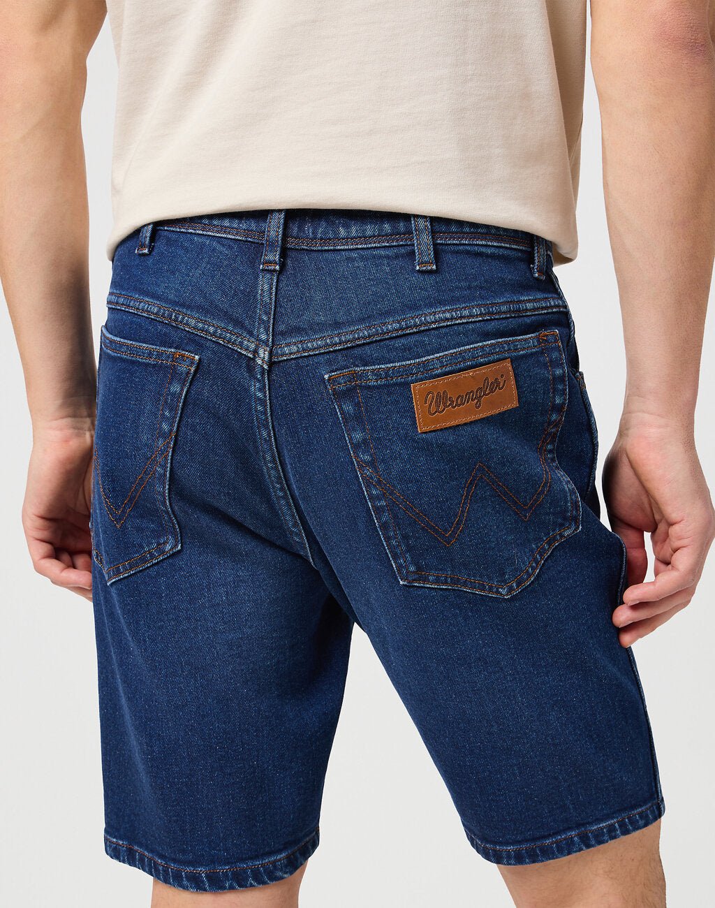 Męskie Szorty Jeansowe Wrangler Texas Blue Soul 112350657 W11C017997