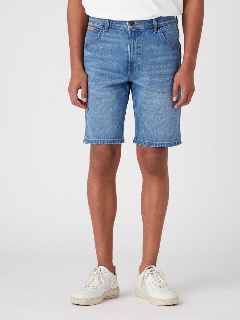 WRANGLER TEXAS SHORTS MĘSKIE SZORTY SPODENKI VITO W11CAG42E 112329008
