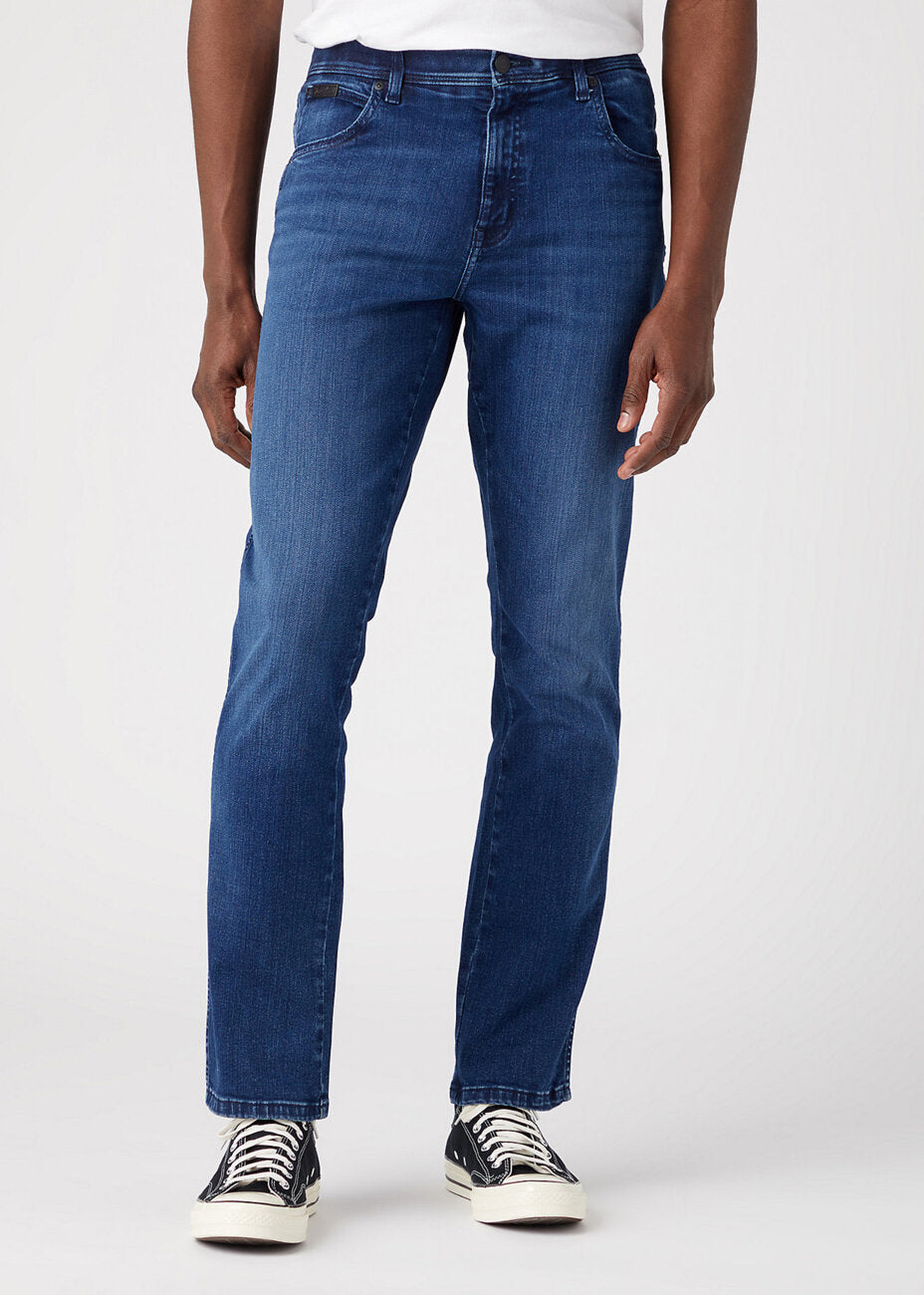 Spodnie Jeansowe Męskie Wrangler Texas Slim Apollo W12SMN396