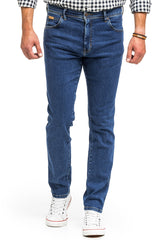 WRANGLER TEXAS SLIM MĘSKIE SPODNIE JEANSOWE CRAZY GAME W12SOAR26 112319230
