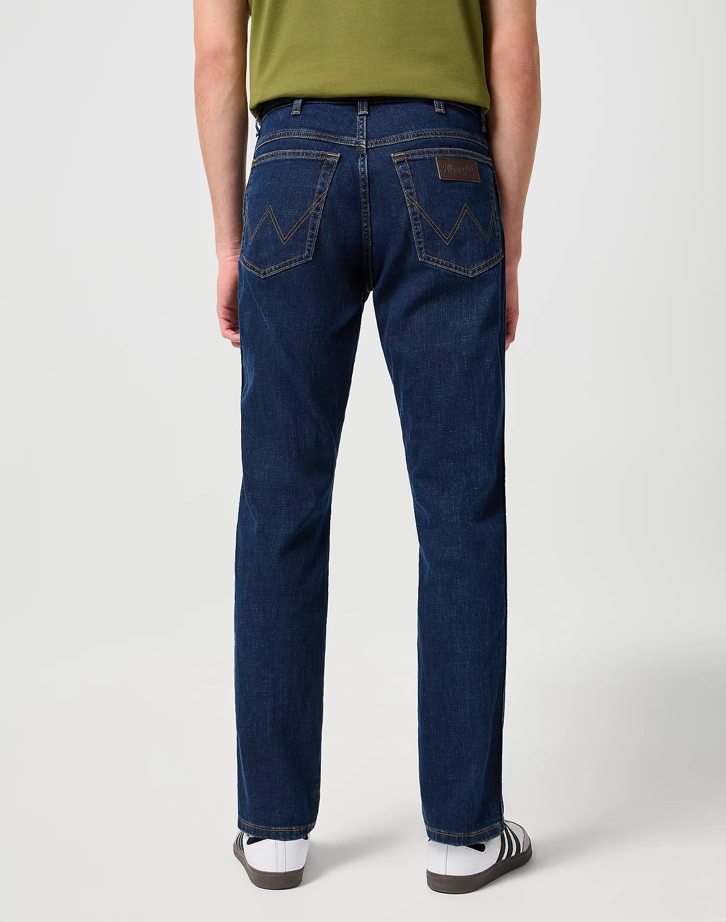 Męskie Spodnie Wrangler Texas Slim Jeansowe Cross Game W12S8311U 112126497