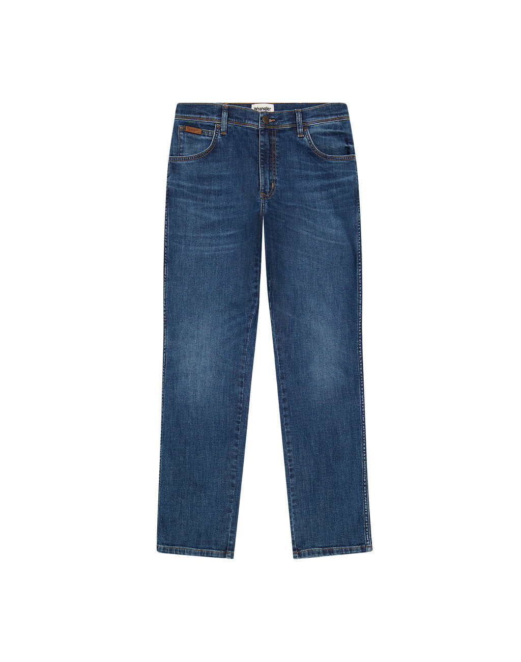 WRANGLER TEXAS SLIM MĘSKIE SPODNIE JEANSOWE JEANS DŻINSY HARVEY BLUE 112350817 W12S017973