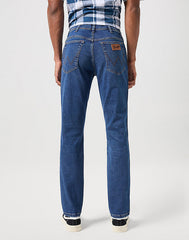 Wrangler Texas Slim Męskie Spodnie Jeansowe Jeans Dżinsy Harvey Blue  112350817 W12S017973