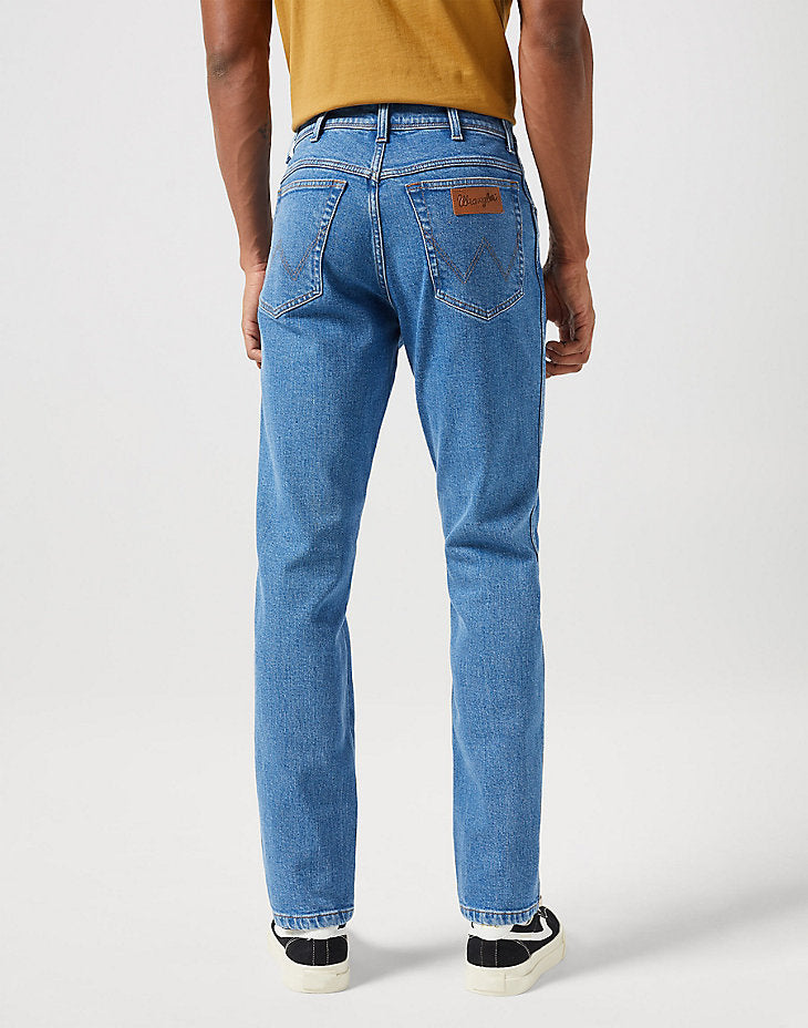 Wrangler Męskie Spodnie Jeansowe Texas Slim Barn 112351257 W12S017974