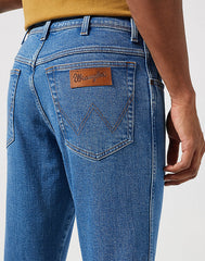 Wrangler Męskie Spodnie Jeansowe Texas Slim Barn 112351257 W12S017974