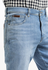 Wrangler Texas Slim Męskie Spodnie Jeansowe Dream On W12SQO859