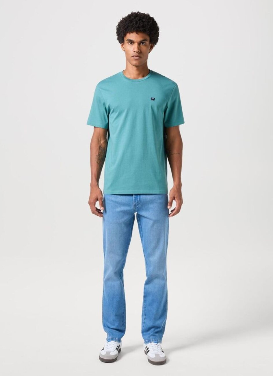 Wrangler Texas Slim Męskie Spodnie Jeansowe Jeansy Dżinsy Murphy Blue 112351258 W12S017975