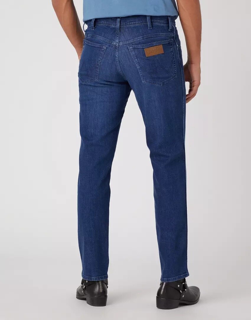 Wrangler Texas Slim Męskie Spodnie Jeansowe Free Way W12SYJZ99 112334232